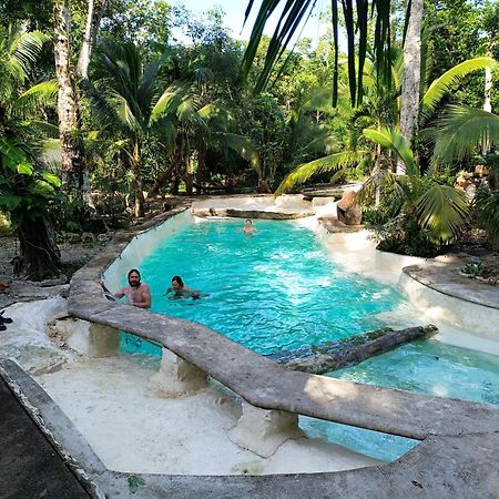 Cabana Zapote En Rancho Los Jaguares Jungle Retreat Tulum Hotel Exterior photo