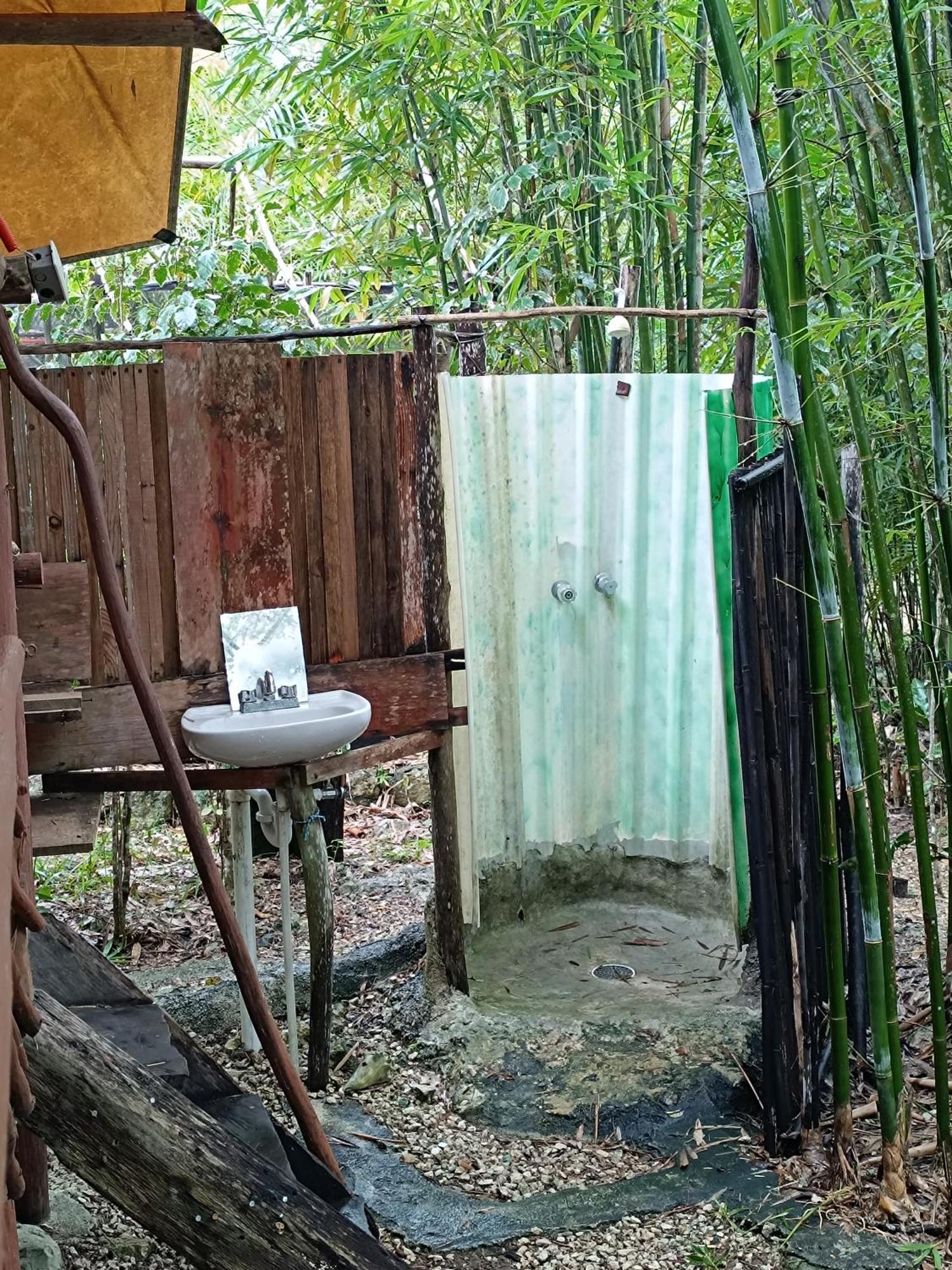 Cabana Zapote En Rancho Los Jaguares Jungle Retreat Tulum Hotel Exterior photo